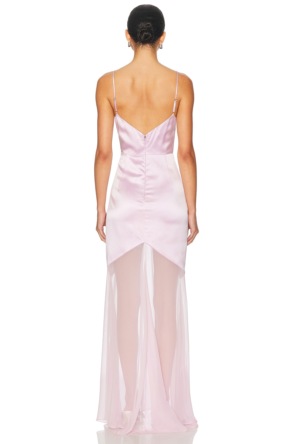Bias Gown With Flower
