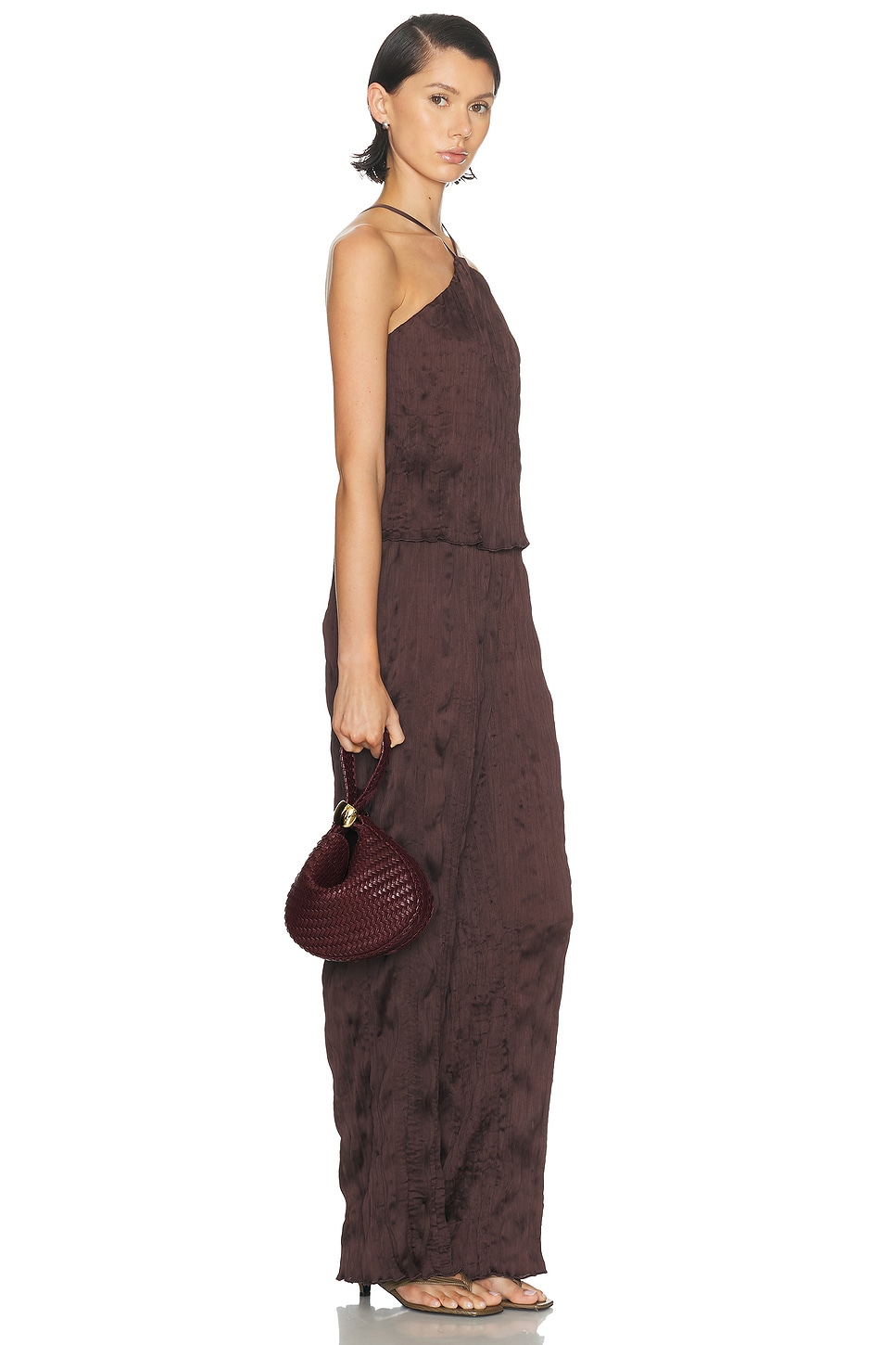 Amanu The Zambia Bag In Burgundy