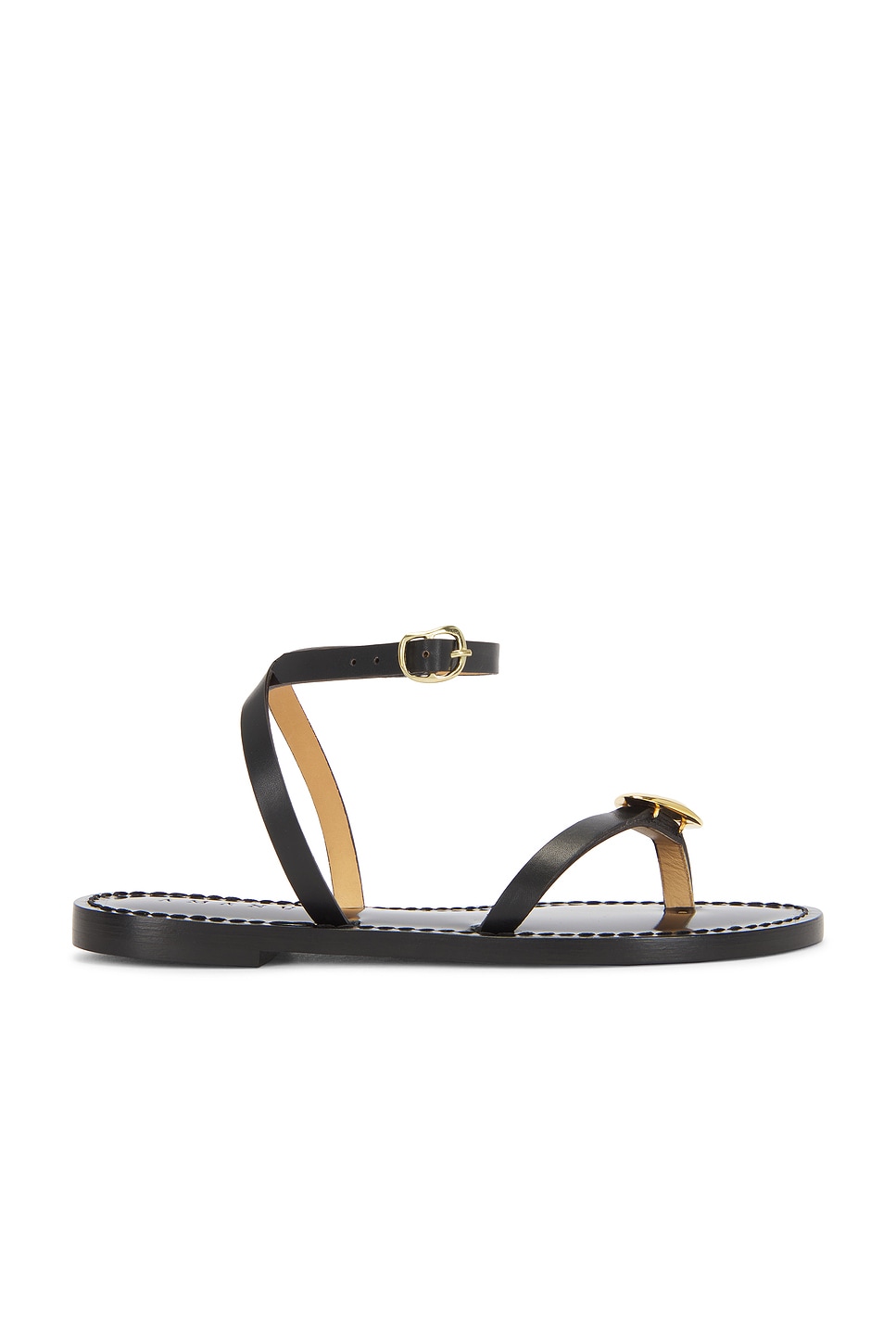 The Senegal Sandal in Black