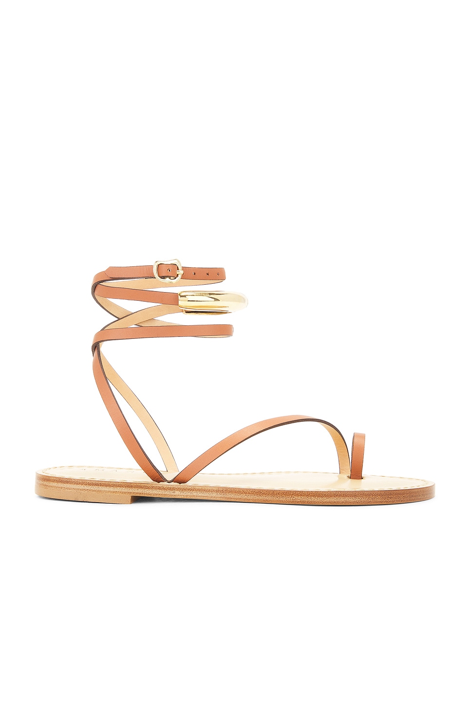 Image 1 of Amanu Kalahari Sandal in Cognac