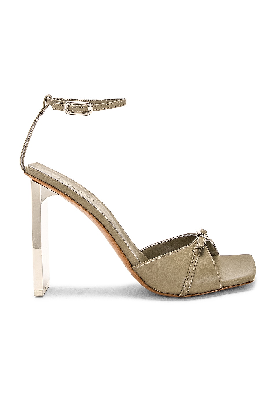 Croce 95 Heel in Taupe
