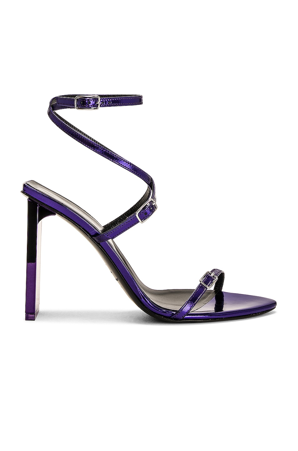 Image 1 of Arielle Baron Cattiva 95 Heel in Blue Violet Metallic