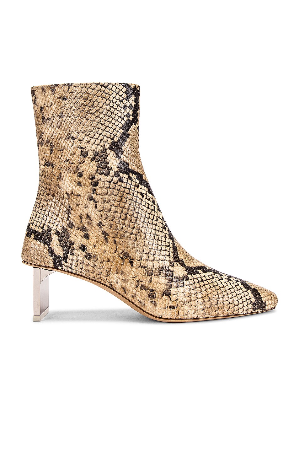 Image 1 of Arielle Baron Serra Boot in Sand Printed Python