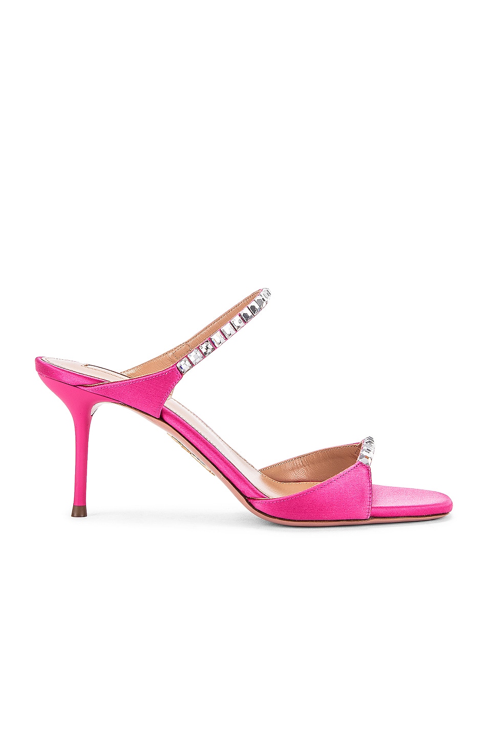 Image 1 of Aquazzura Diamante 75 Sandal in Exotic Pink