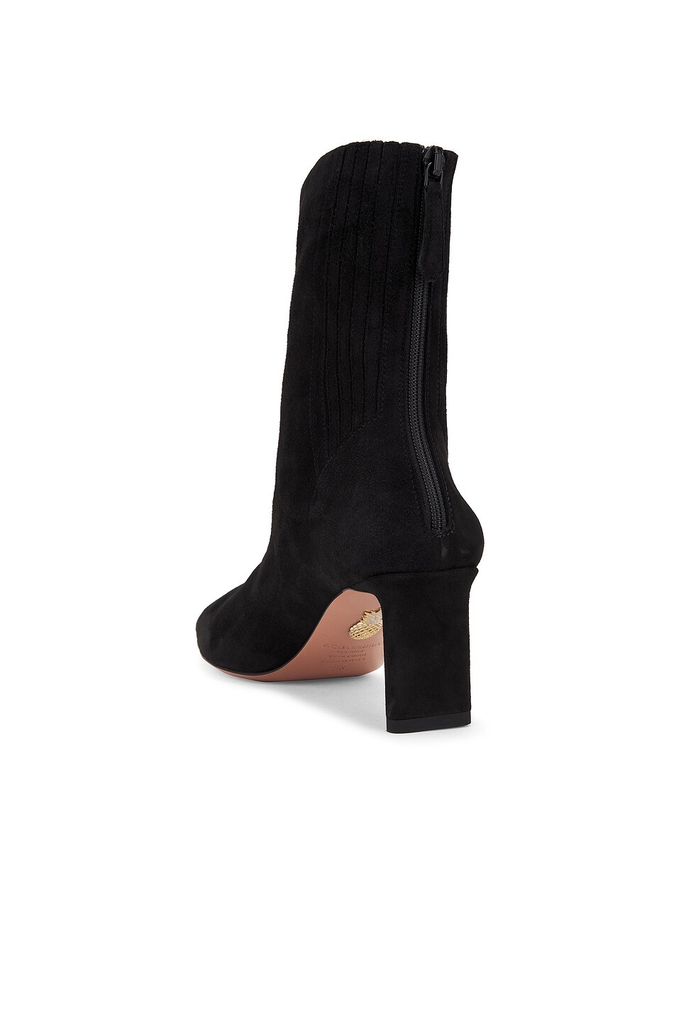 Image 3 of Aquazzura Blade 65 Bootie in Black