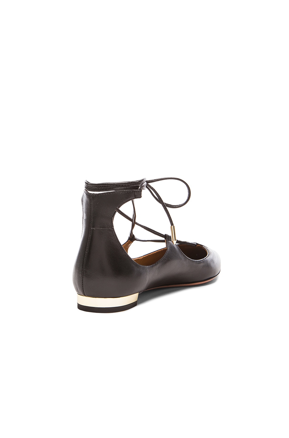 aquazzura christy flats