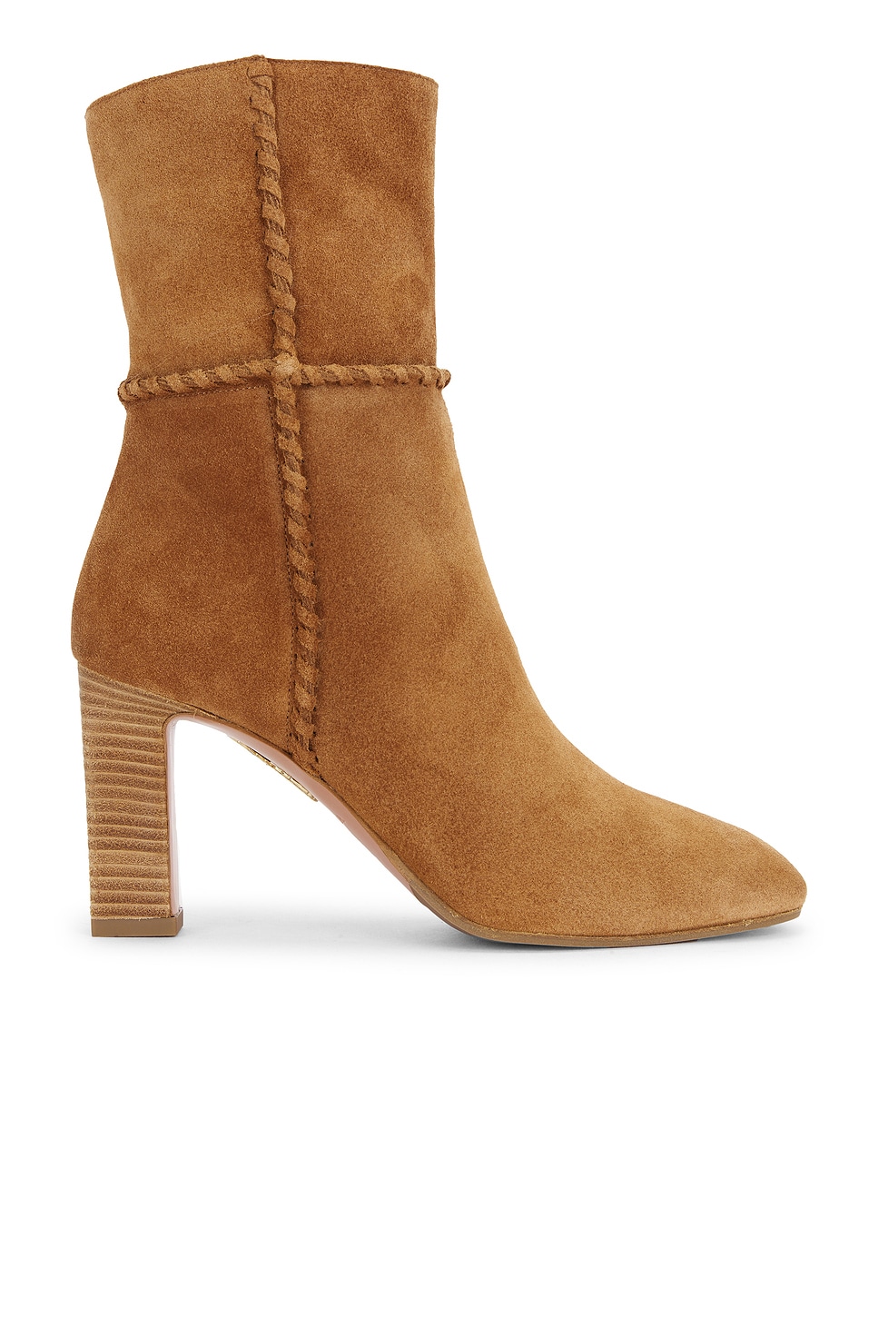 Aquazzura Indy 85 Bootie In Brown