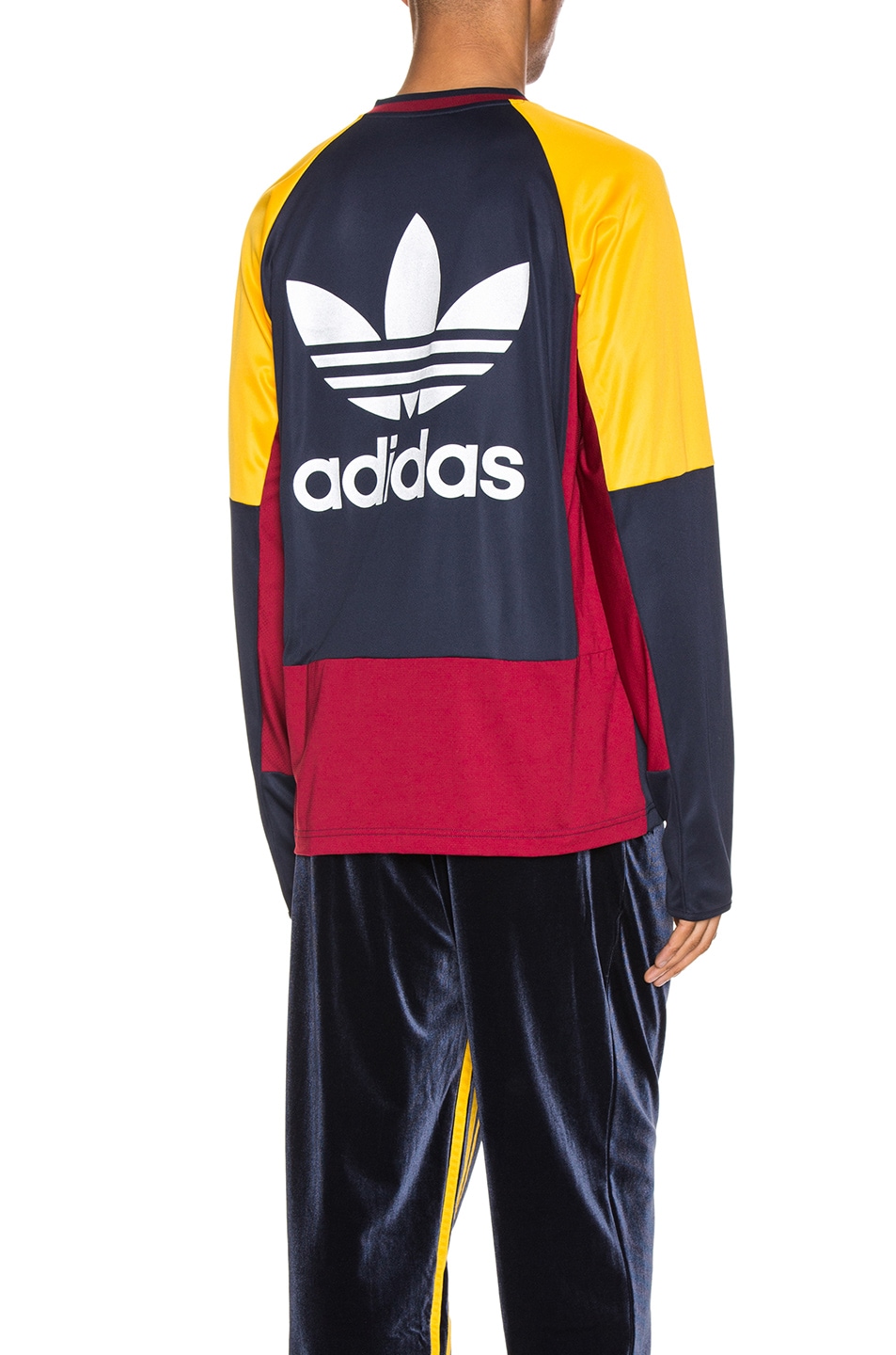 Image 1 of adidas x Bed J.W. Ford Game Jersey BW in Legend Ink F17