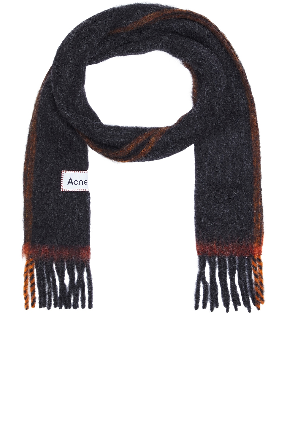 Vally Solid Scarf in Black