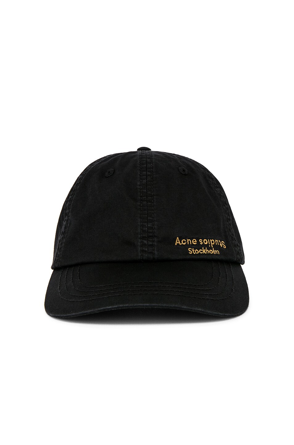 Image 1 of Acne Studios Carliy Dye Hat in Black