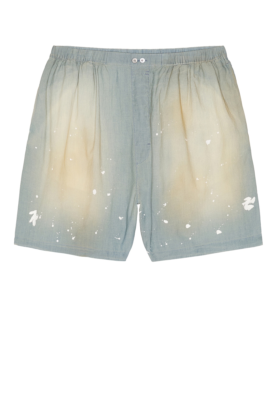 Image 1 of Acne Studios Ruxer Light Chambray Short in Light Blue