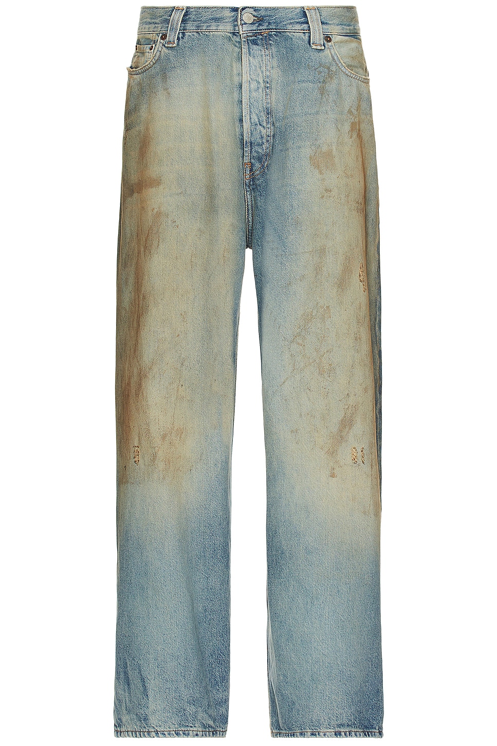 Image 1 of Acne Studios 5 Pocket Denim Jean in Mid Blue
