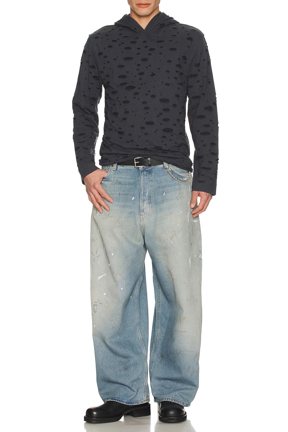 Image 1 of Acne Studios 2023 Trafalgar Jeans in Light Blue