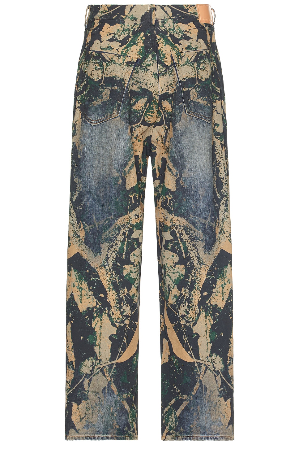 Acne Studios Super Baggy Fit Jeans - 2023 In Brown