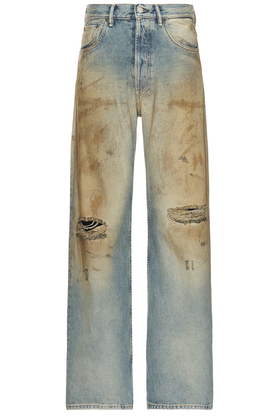 Image 1 of Acne Studios 2021M Penicillin Jeans in Mid Blue