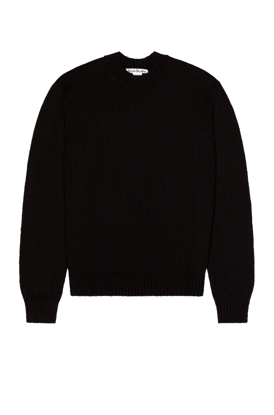 Image 1 of Acne Studios Knit Sweater in Black