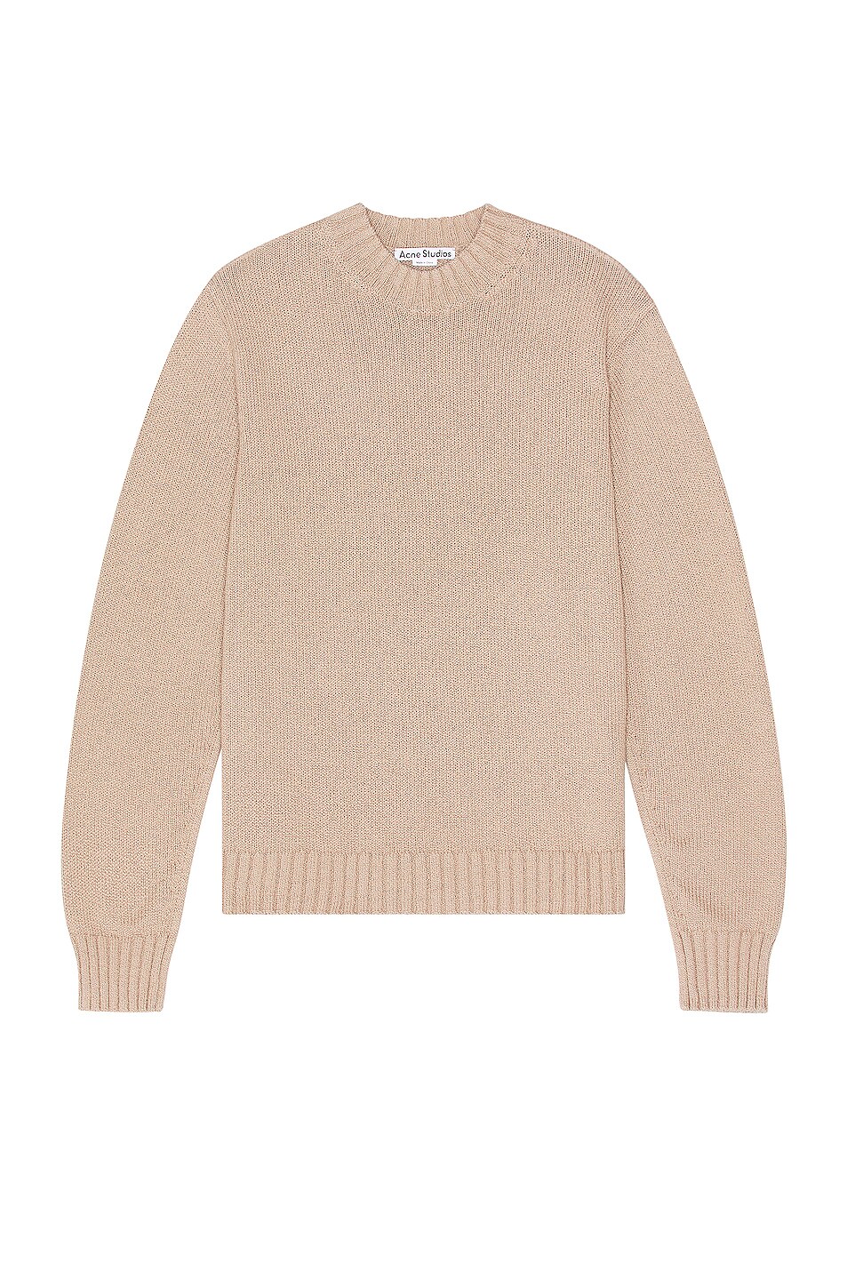 Image 1 of Acne Studios Keel Sweater in Mushroom Beige