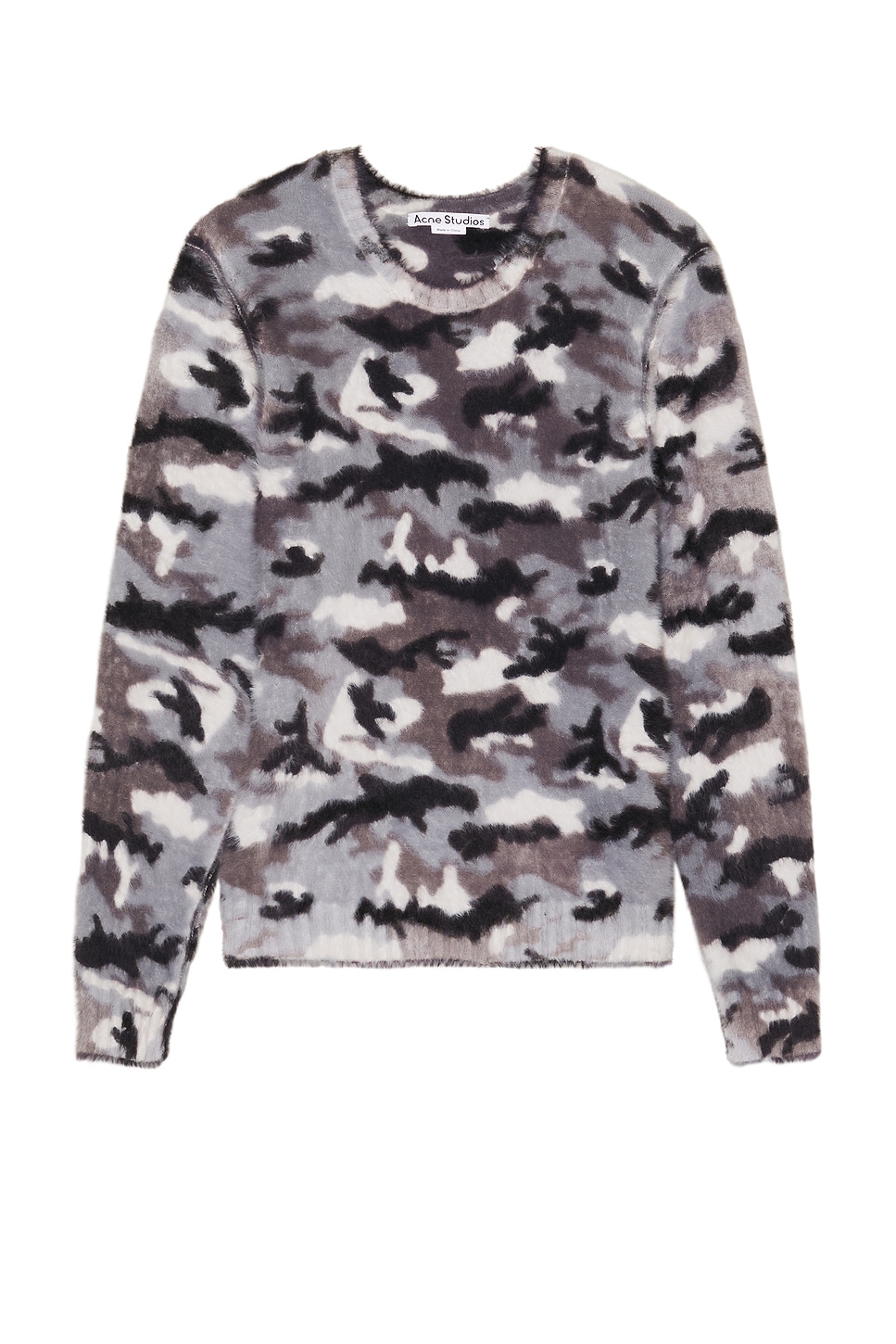 Image 1 of Acne Studios Sweater in Shark Grey & Multi