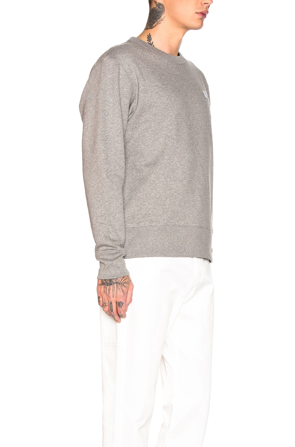 acne grey sweatshirt