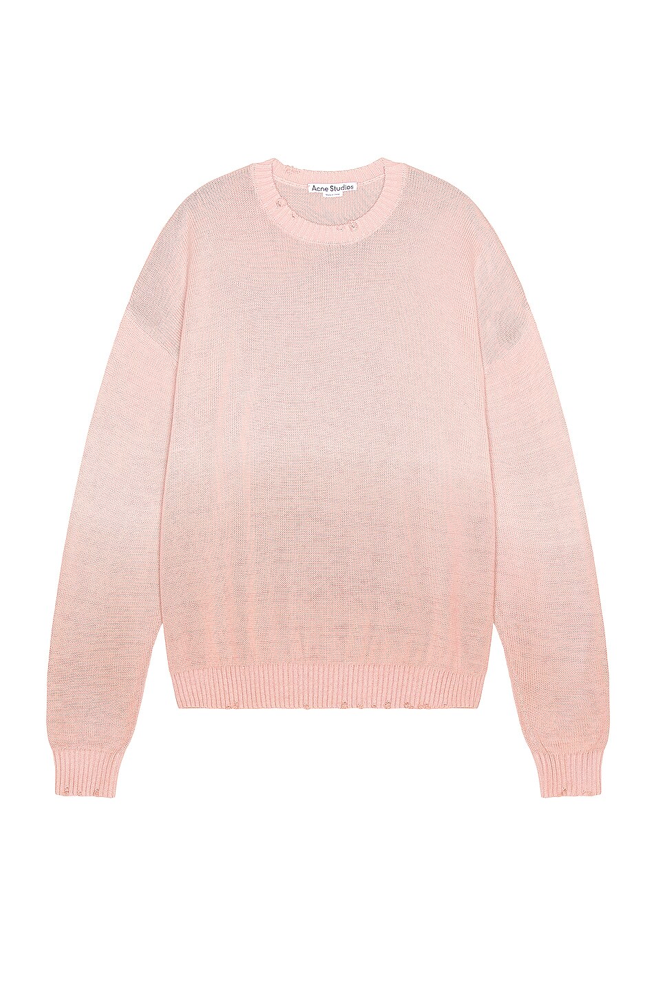 Acne Studios Knit Sweater in Blossom Pink | FWRD