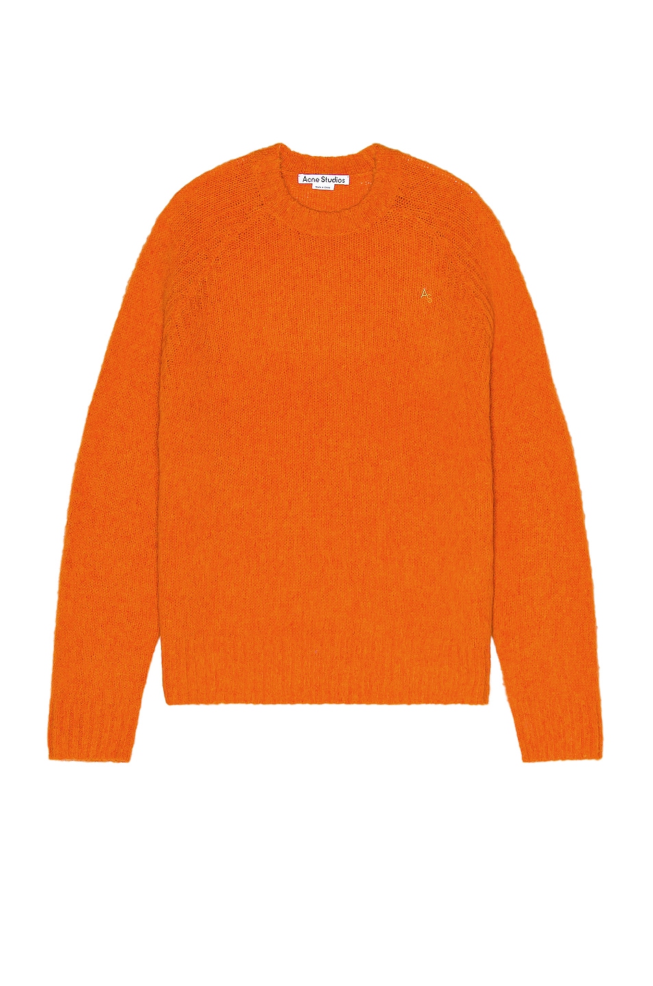 Image 1 of Acne Studios Knit Sweater in Mandarin Orange