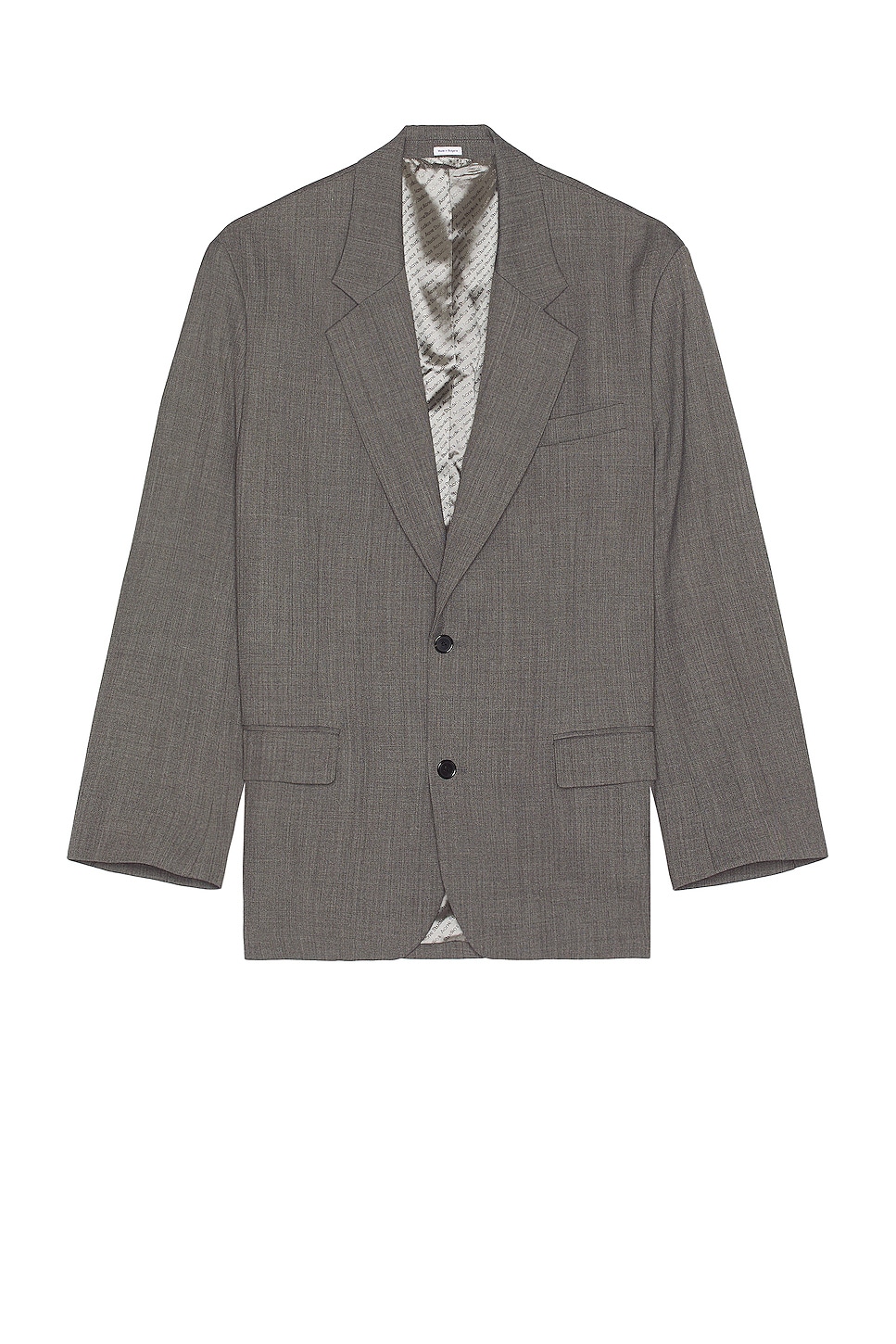 Image 1 of Acne Studios Suit Blazer in Grey Melange