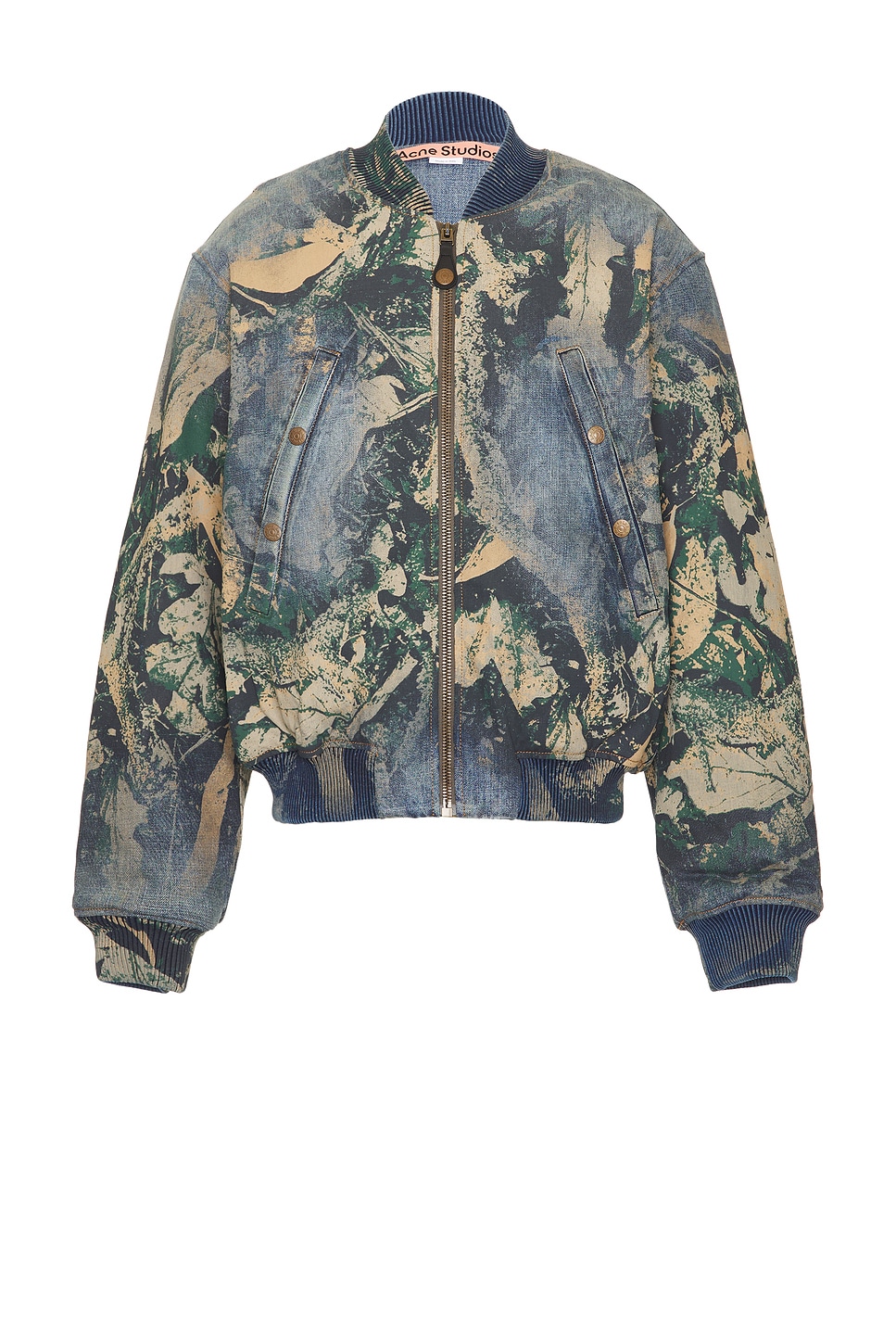 Denim Mossy Oak Jacket in Blue