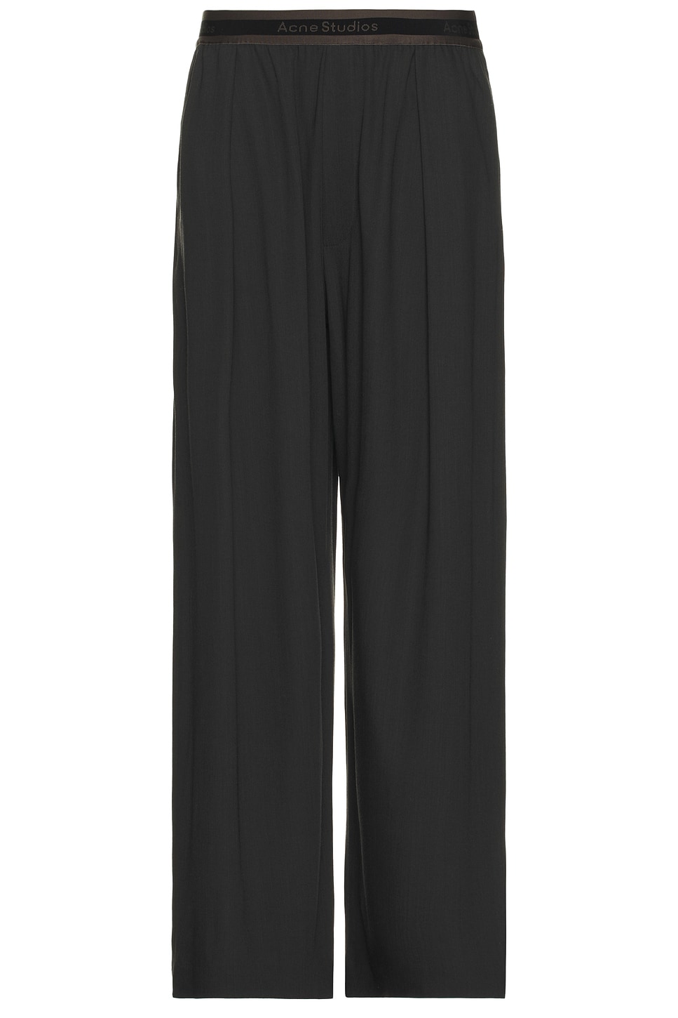 Image 1 of Acne Studios Pimono Trouser in Charcoal Grey