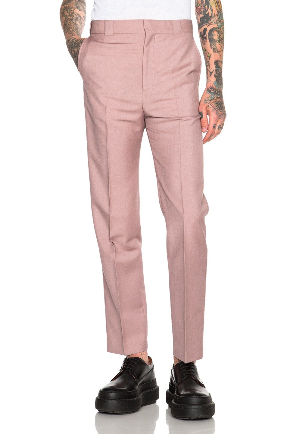Image 1 of Acne Studios Paris Trousers in Old Pink