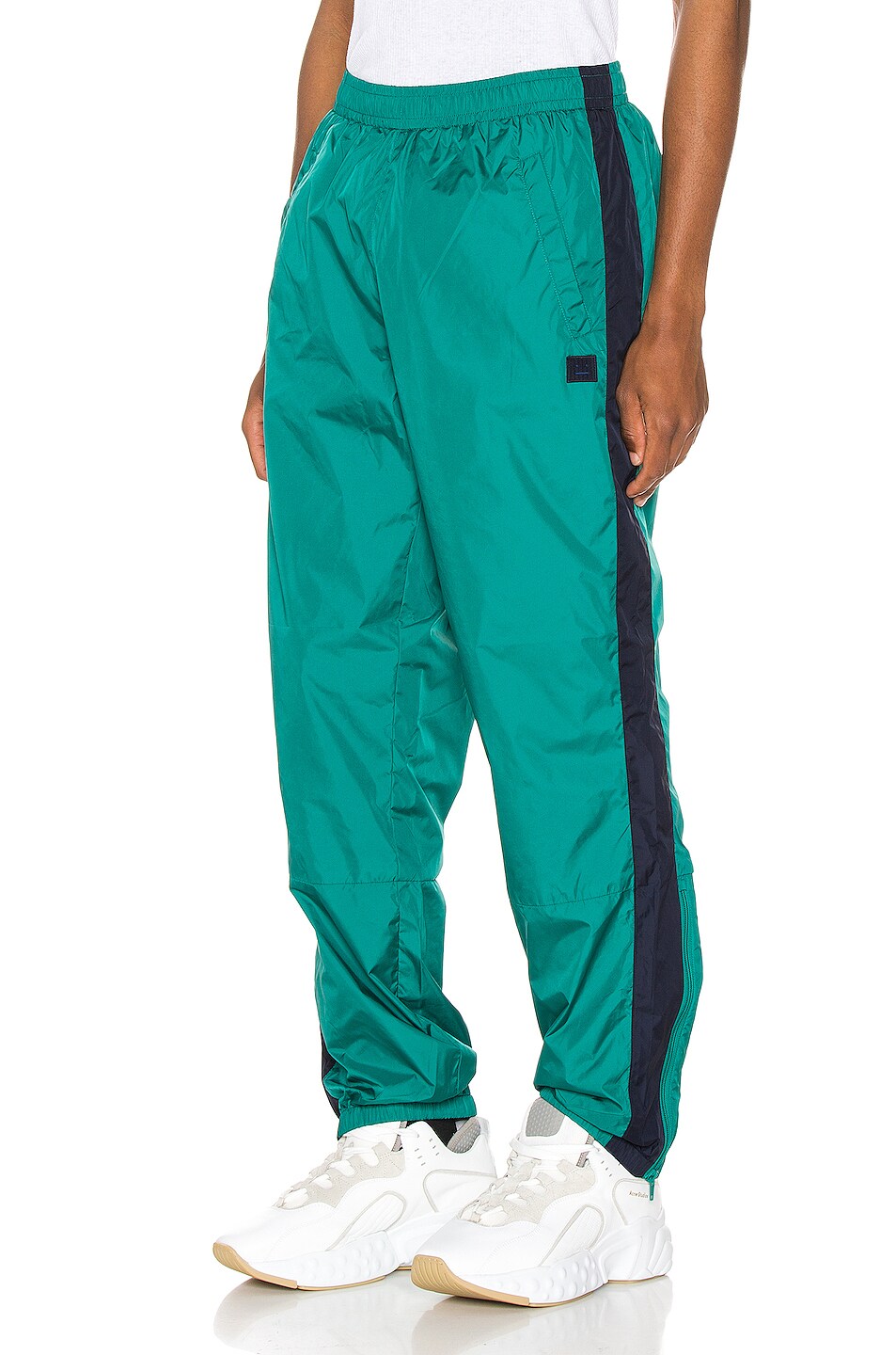 Image 1 of Acne Studios Phoenix Face Trousers in Bright Green