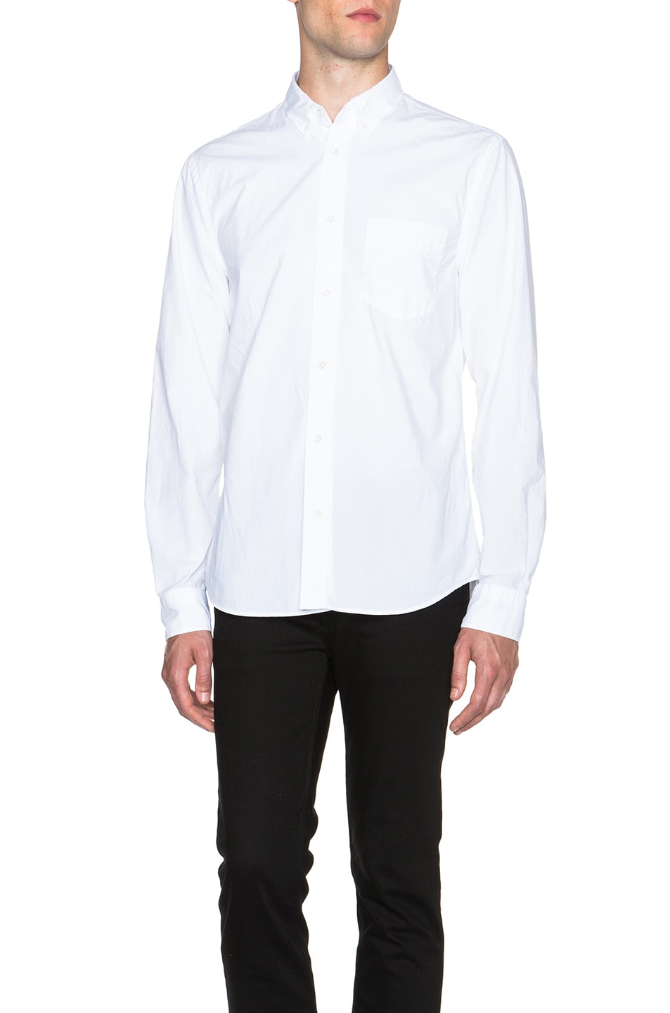 Image 1 of Acne Studios Isherwood Button Down in White