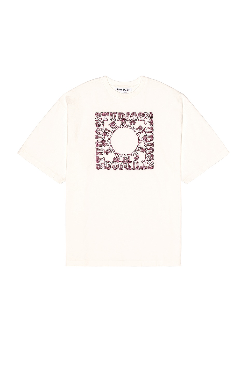 Image 1 of Acne Studios T-Shirt in Off White
