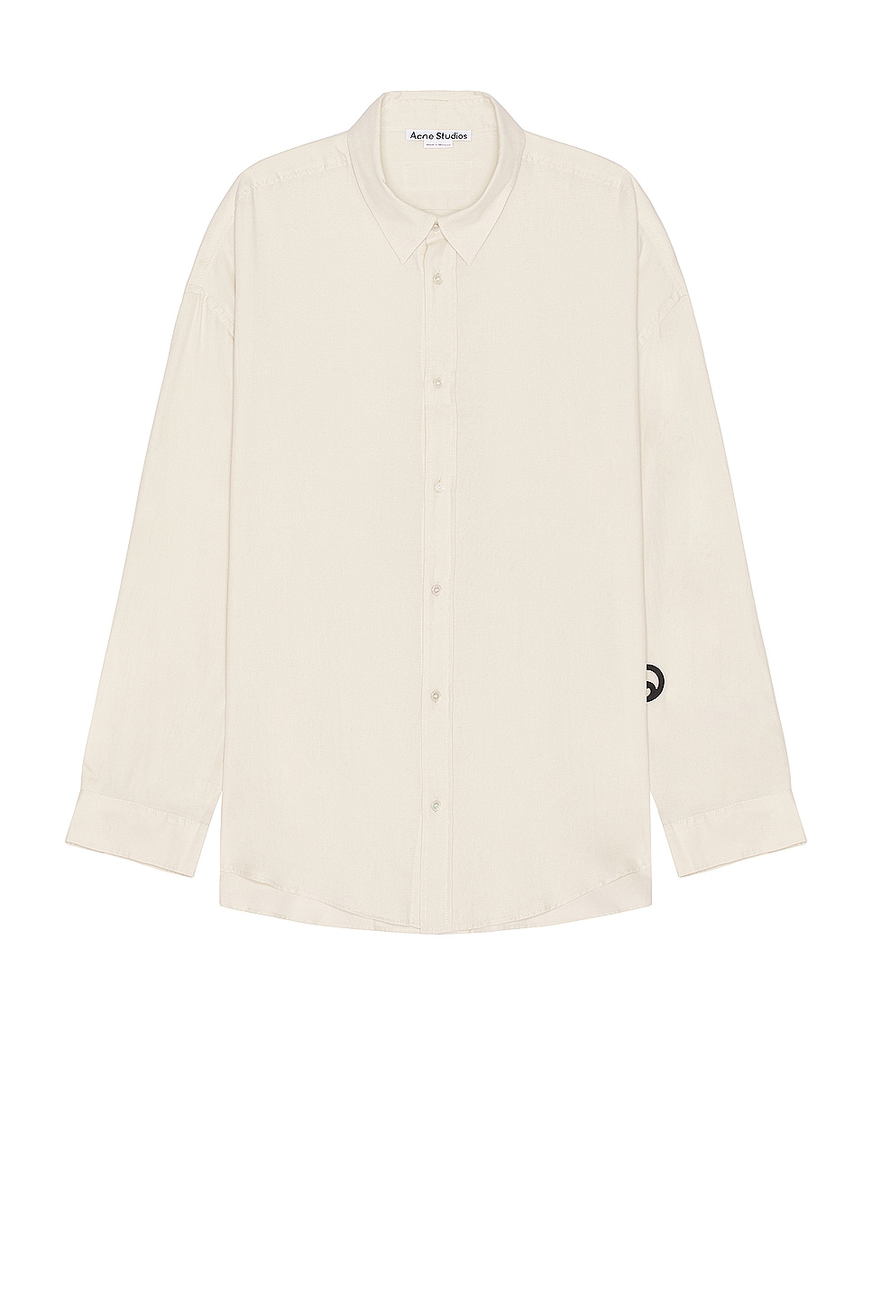 Image 1 of Acne Studios Long Sleeve Shirt in Off White