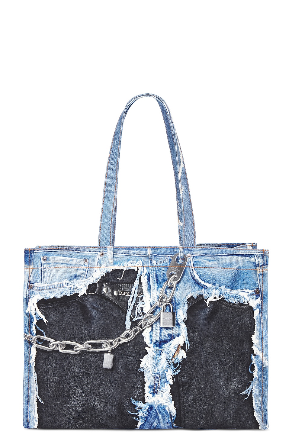 Acne Studios Logo Shopper New Skeleton Bag
