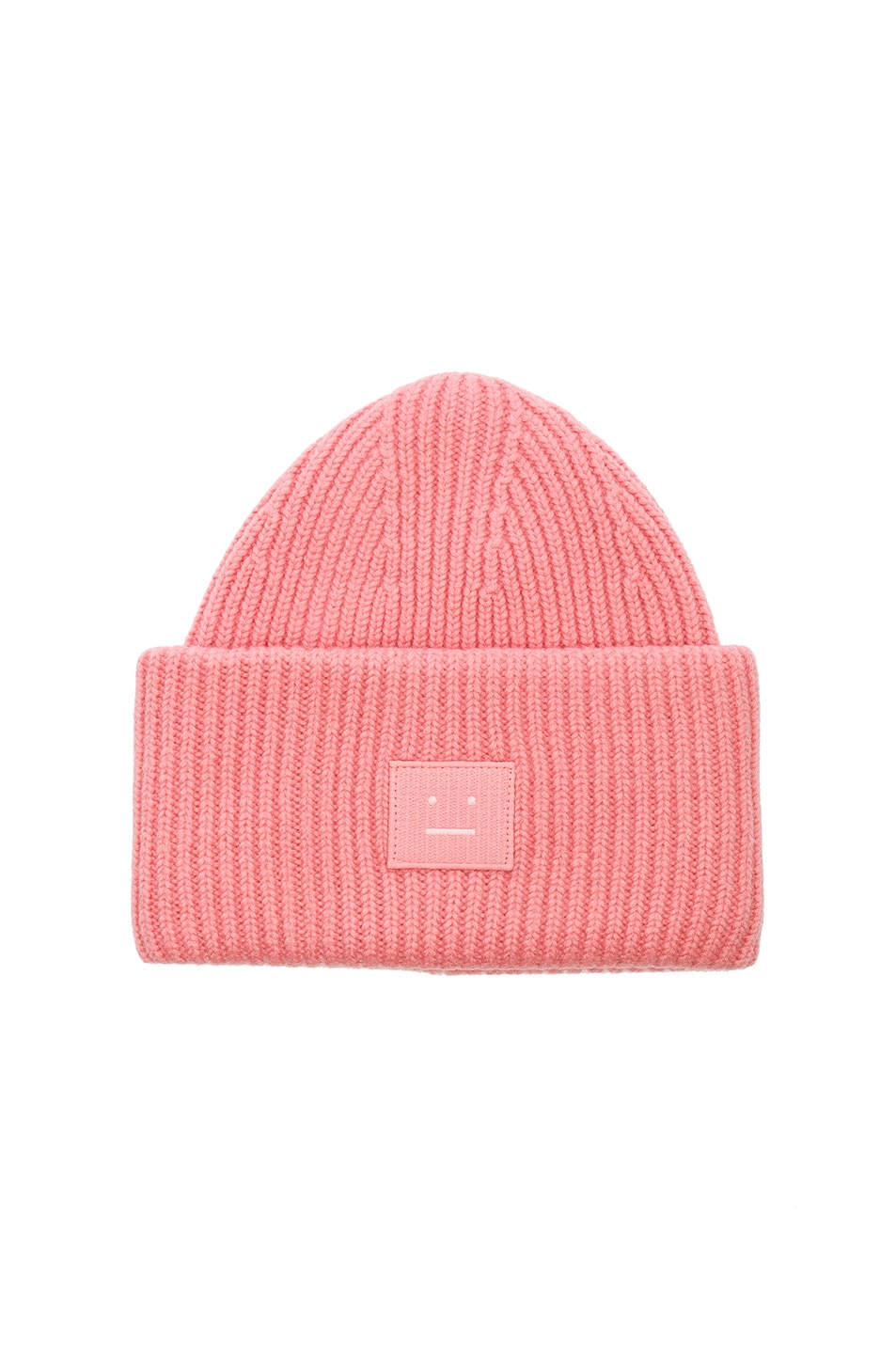 Image 1 of Acne Studios Pansy Face Beanie in Pale Pink