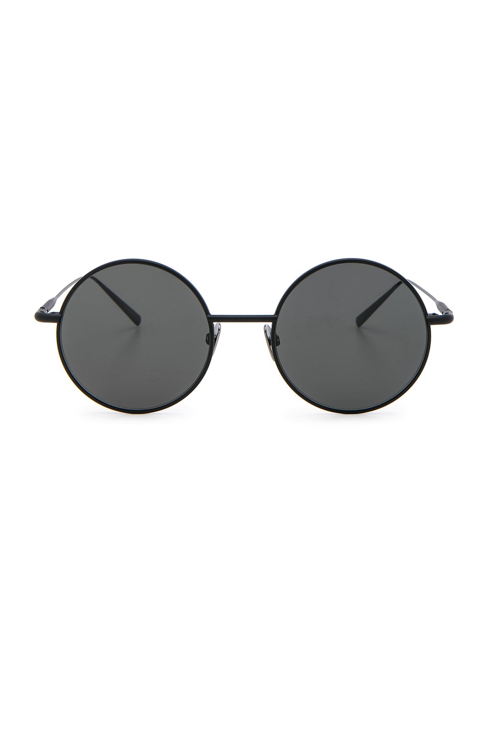 Image 1 of Acne Studios Scientist Sunglasses in Black Satin & Black