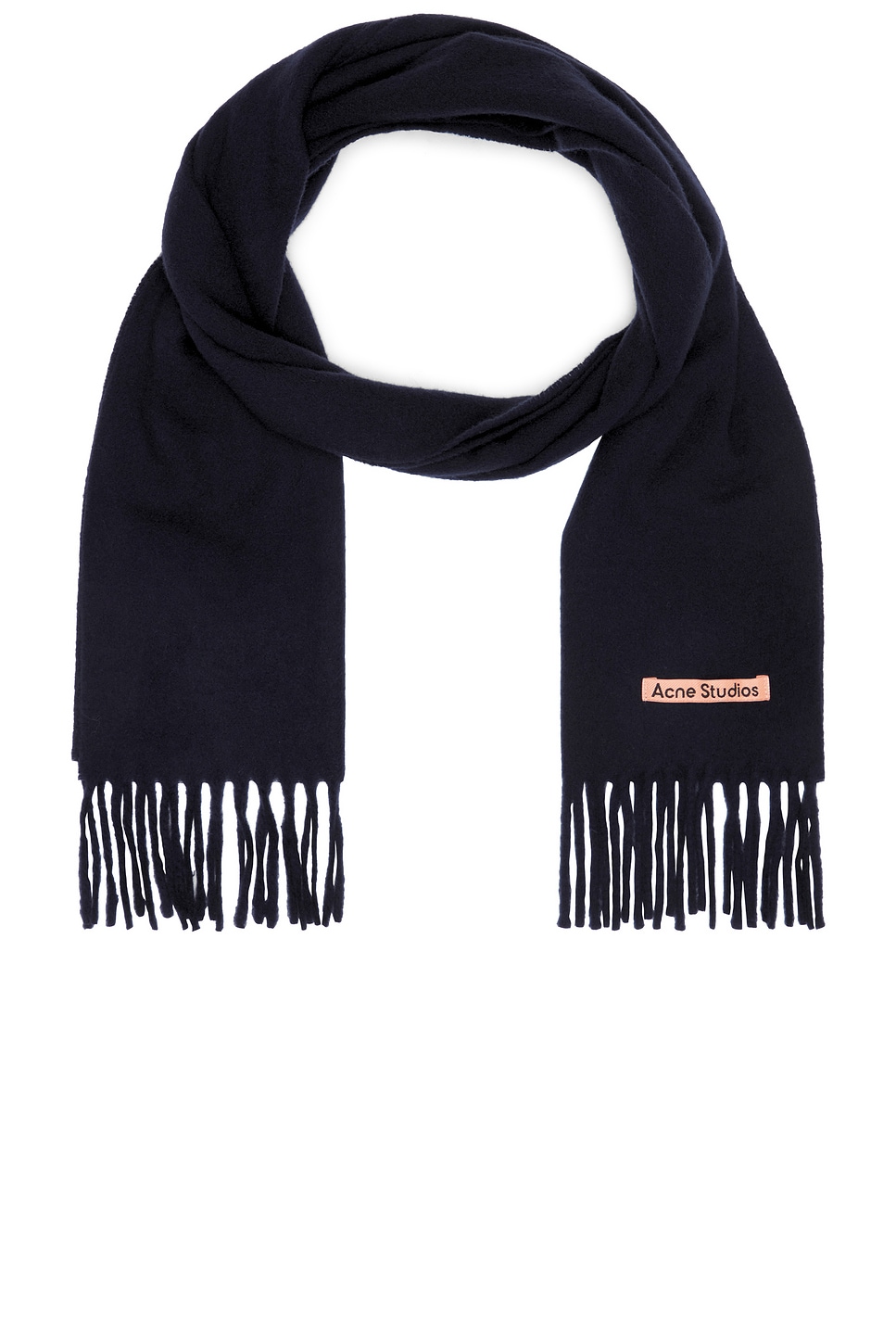 Canada Skinny Scarf in Navy