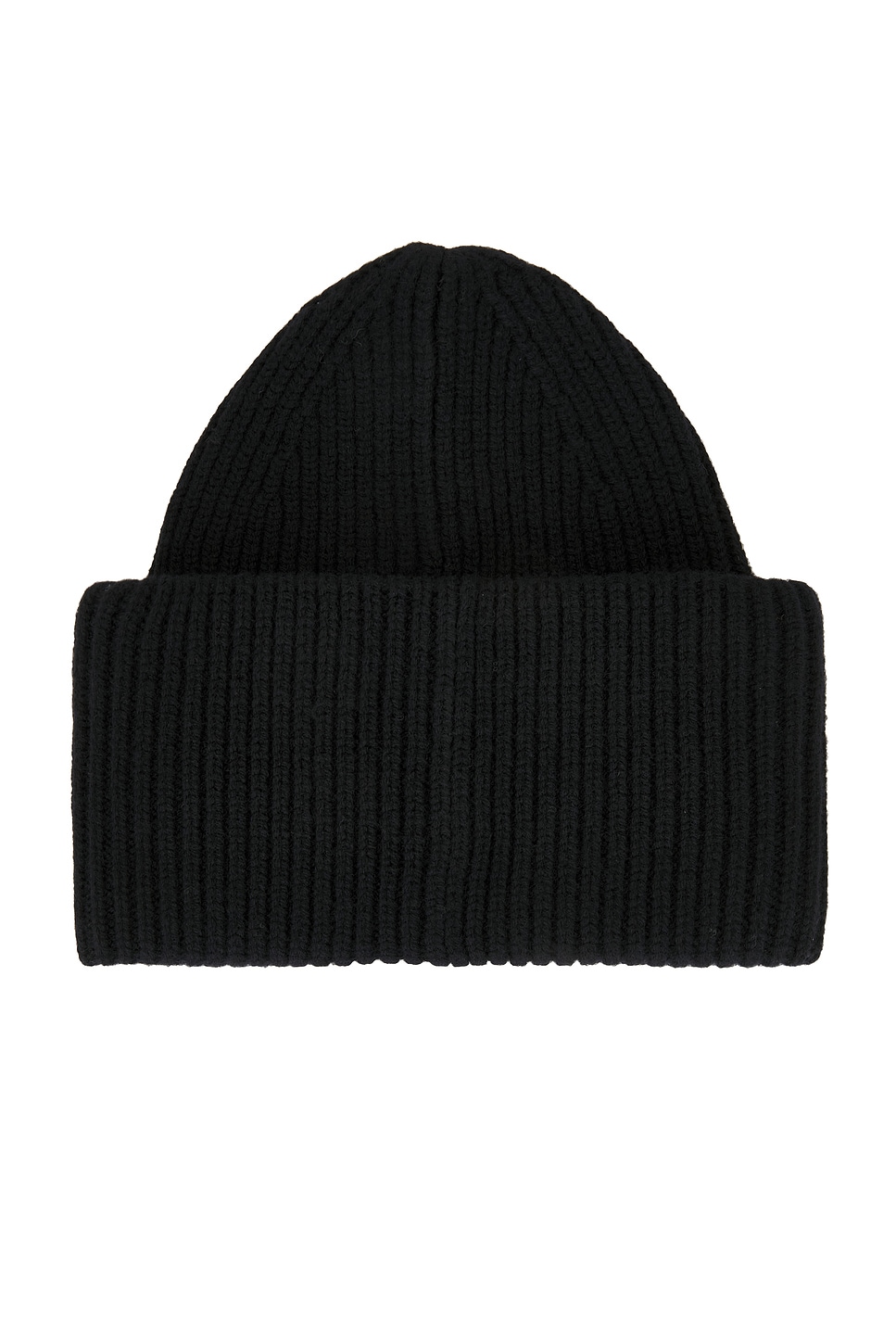 Acne Studios Pansy Face Beanie In Black