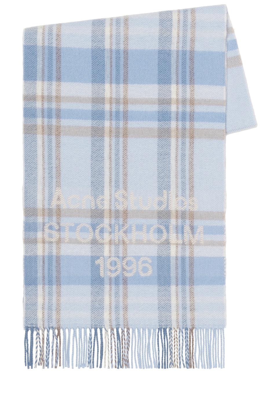 Acne Studios Check Jacquard Scarf