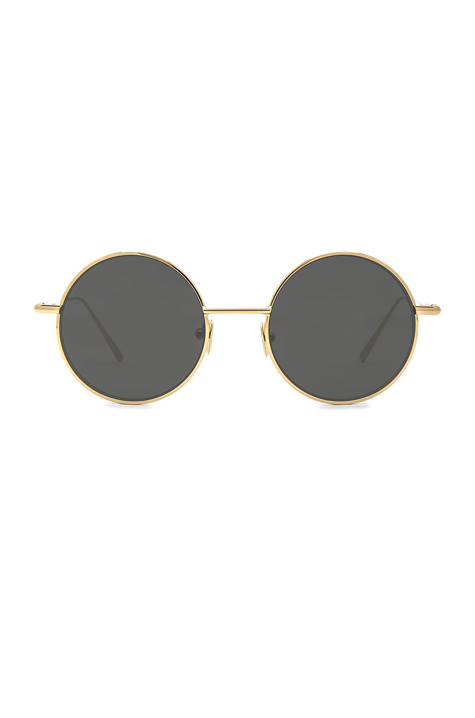 Image 1 of Acne Studios Scientist Sunglasses in Gold & Black