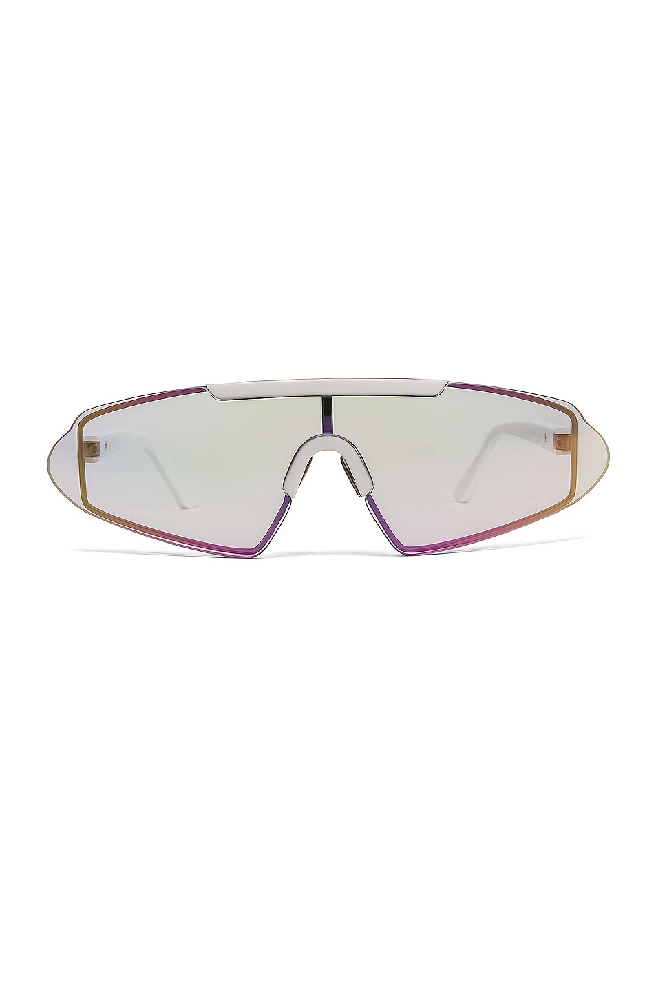 Image 1 of Acne Studios Bornt Sunglasses in White & Pink