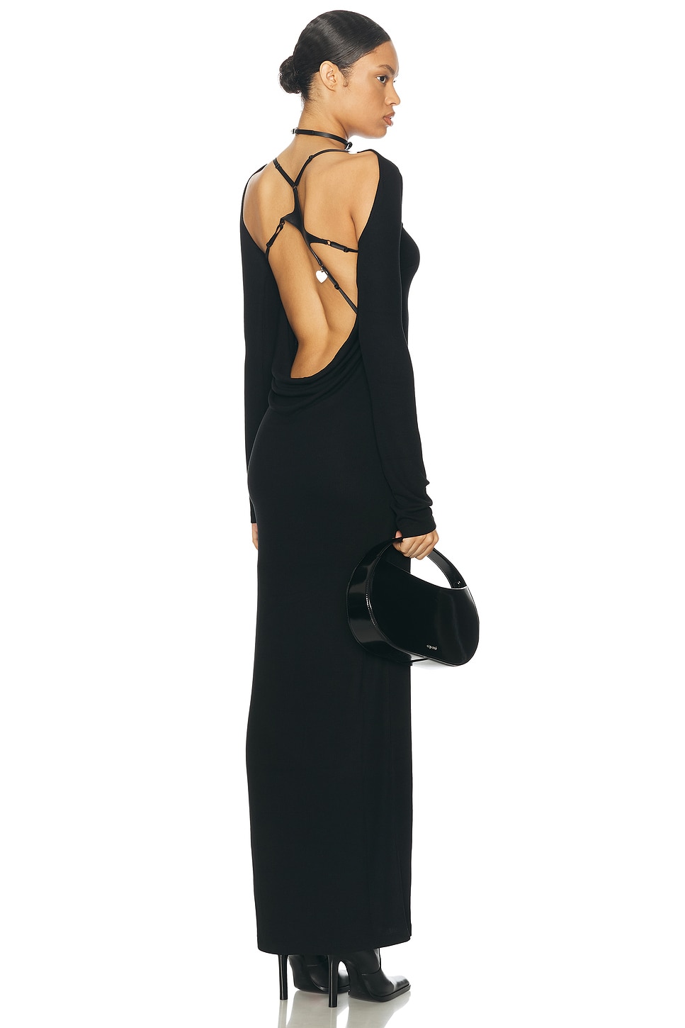 Image 1 of Acne Studios Etrixie Dress in Black