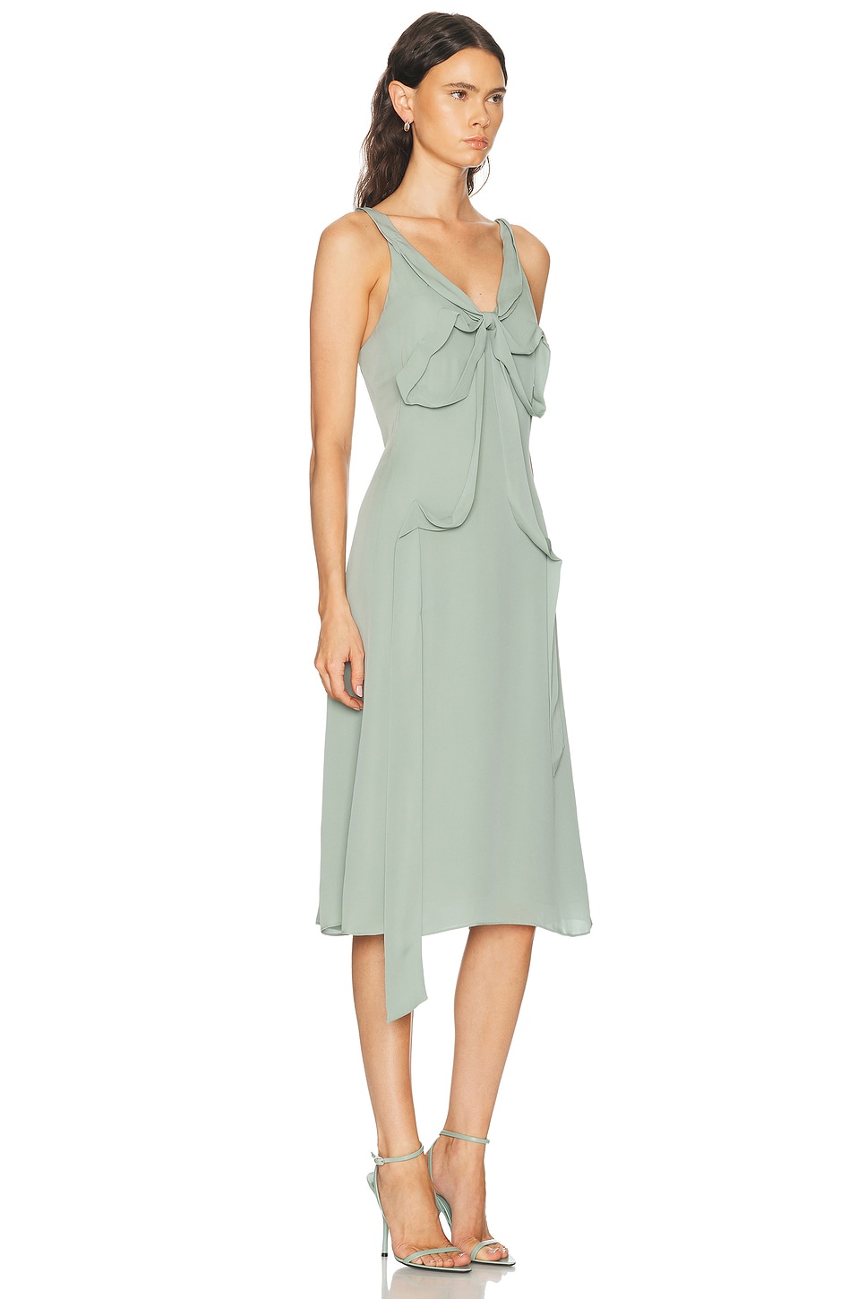 Acne Studios Dowla Heavy Silk Dress | Thumbnail 5