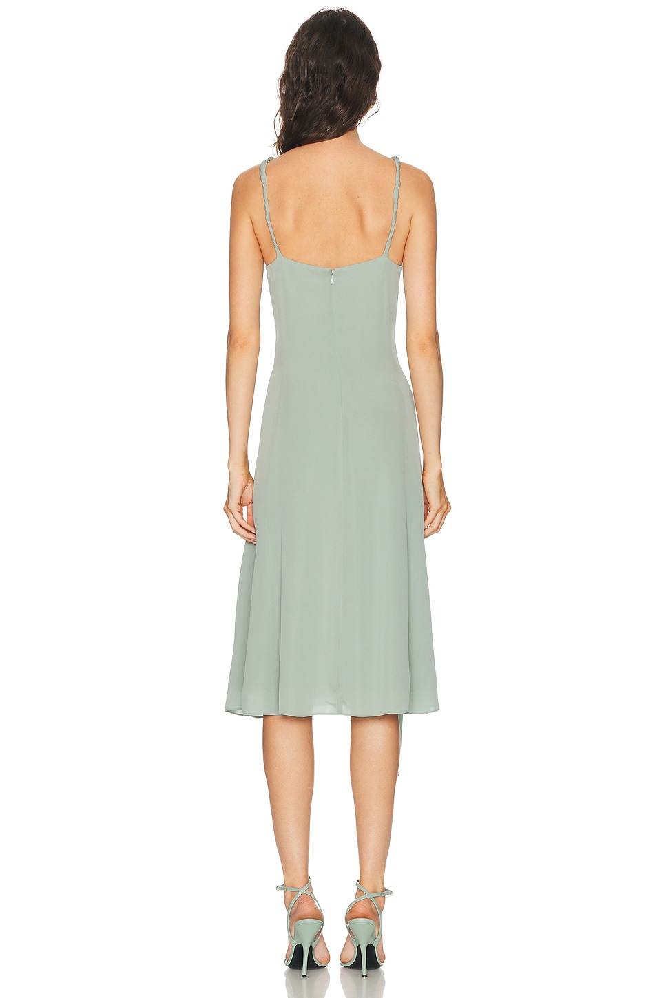 Acne Studios Dowla Heavy Silk Dress | Thumbnail 6