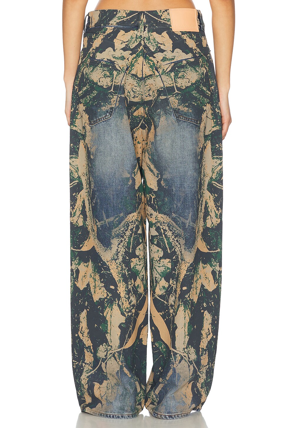 Acne Studios - 2023 Mossy Oak Super Wide Leg Jeans | Plush