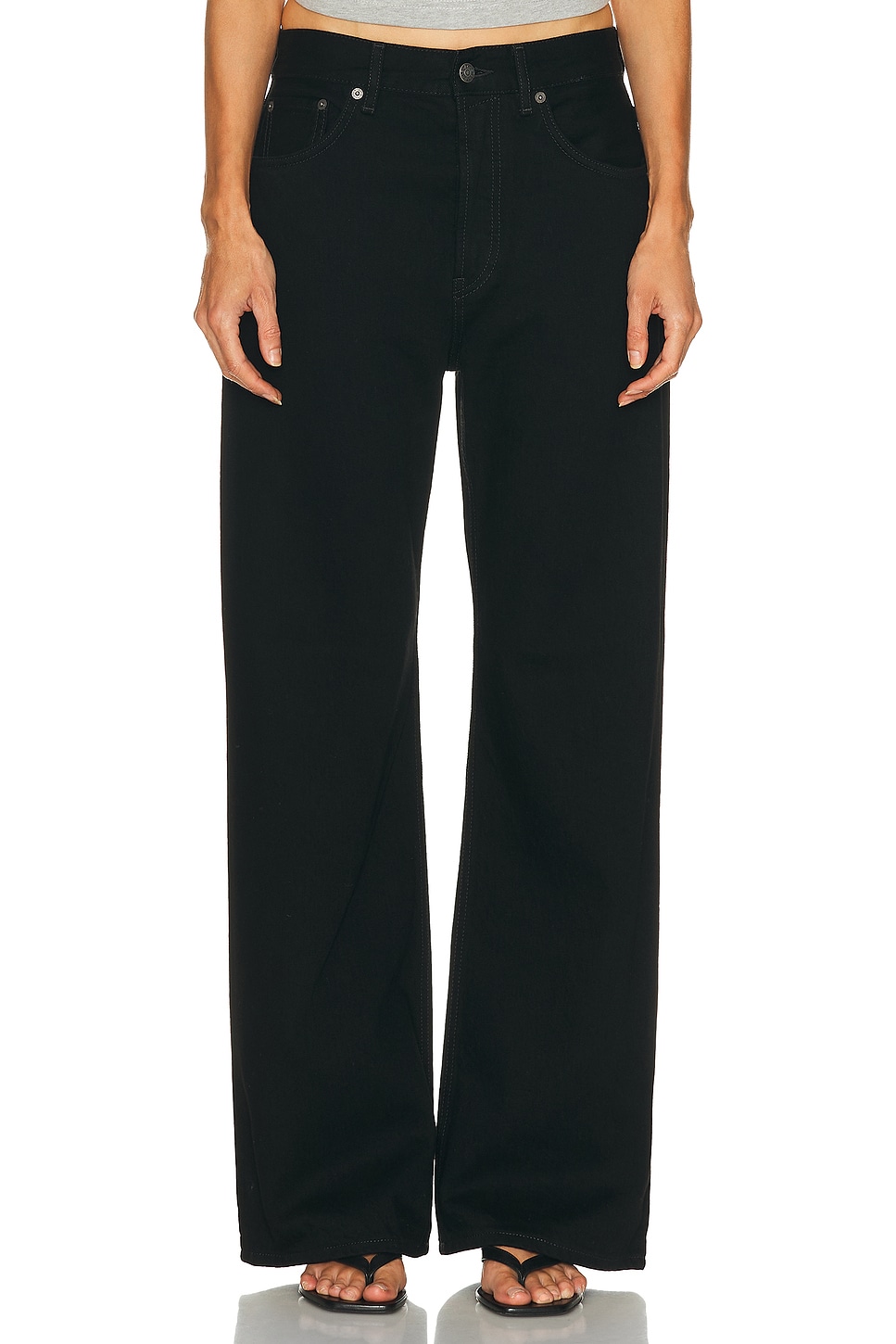 2021F Wide Leg in Black