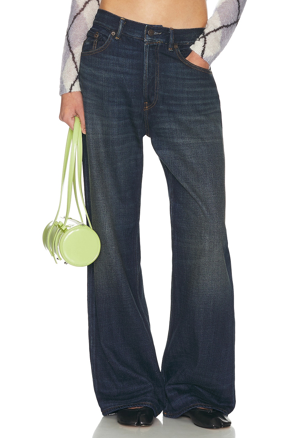 Image 1 of Acne Studios 2021f Yoyogi Wide Leg in Dark Blue