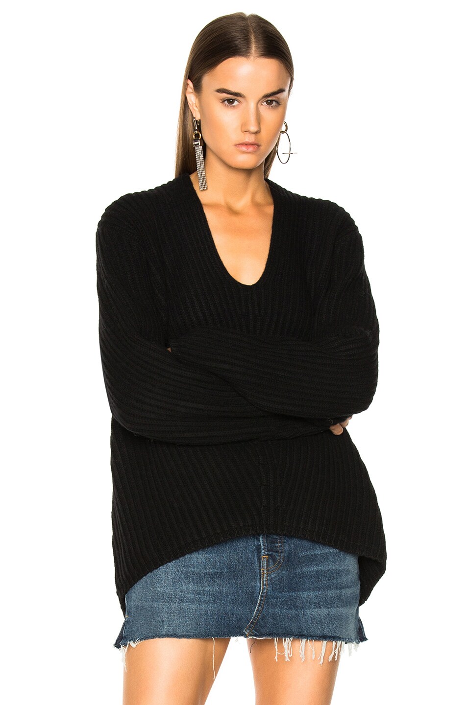 Image 1 of Acne Studios Deborah Sweater in Black