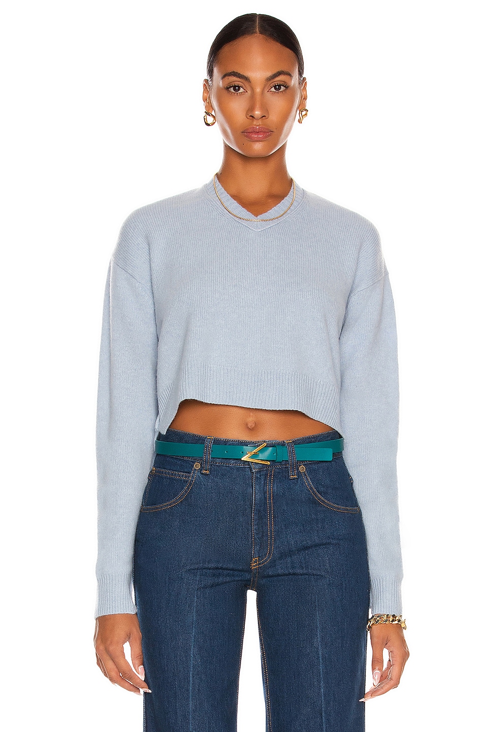 Image 1 of Acne Studios Sweater in Pale Blue