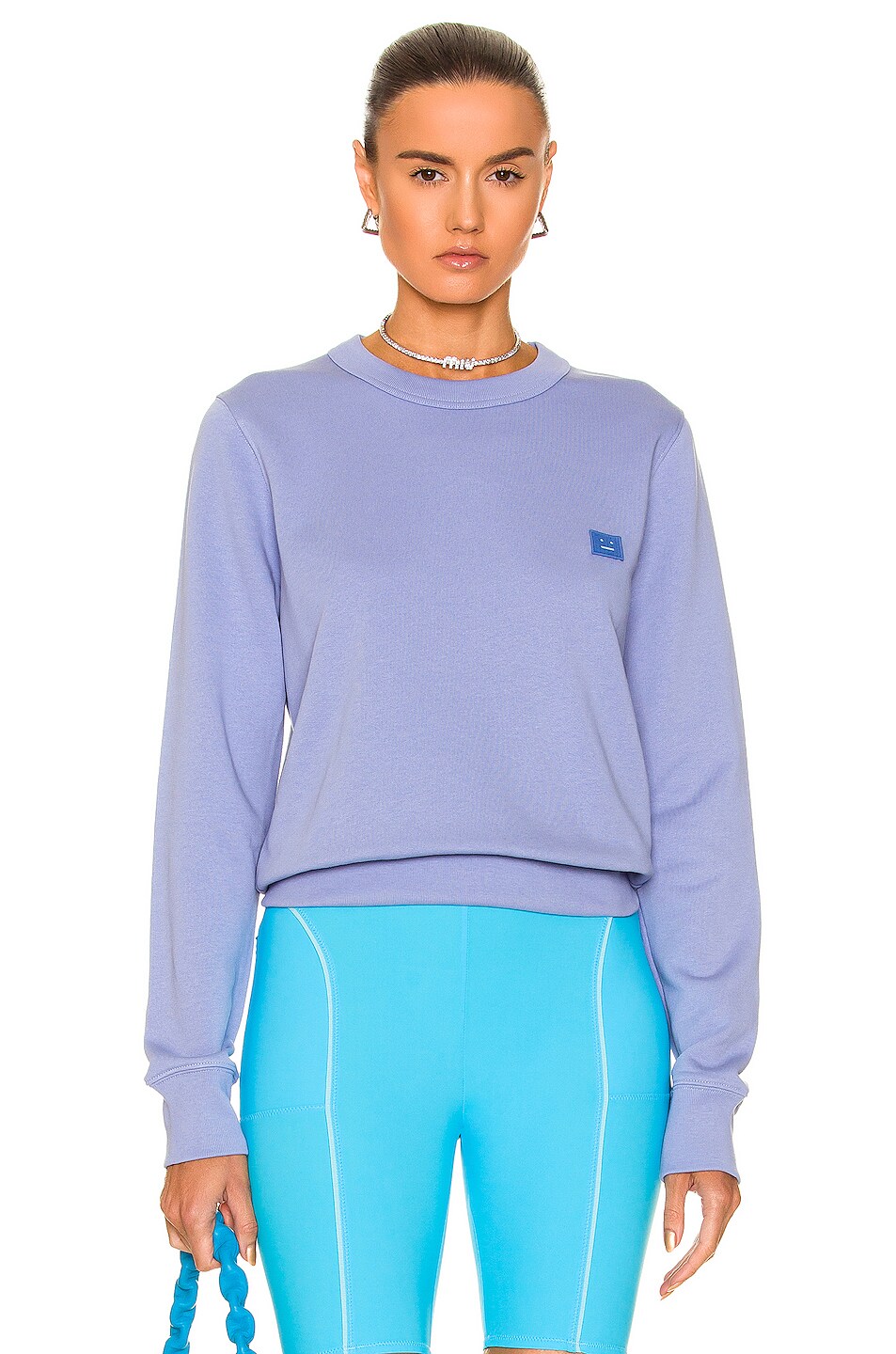 Image 1 of Acne Studios Pullover Sweater in Pale Purple